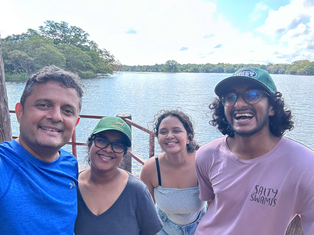 Isacks family in Wilapattu
